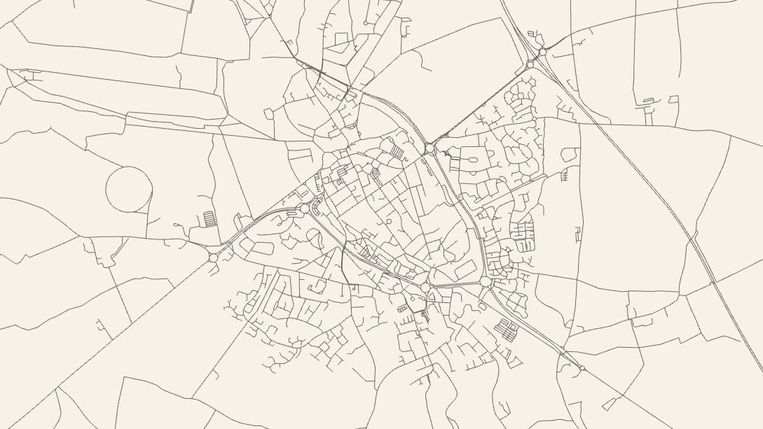 Beautiful city maps