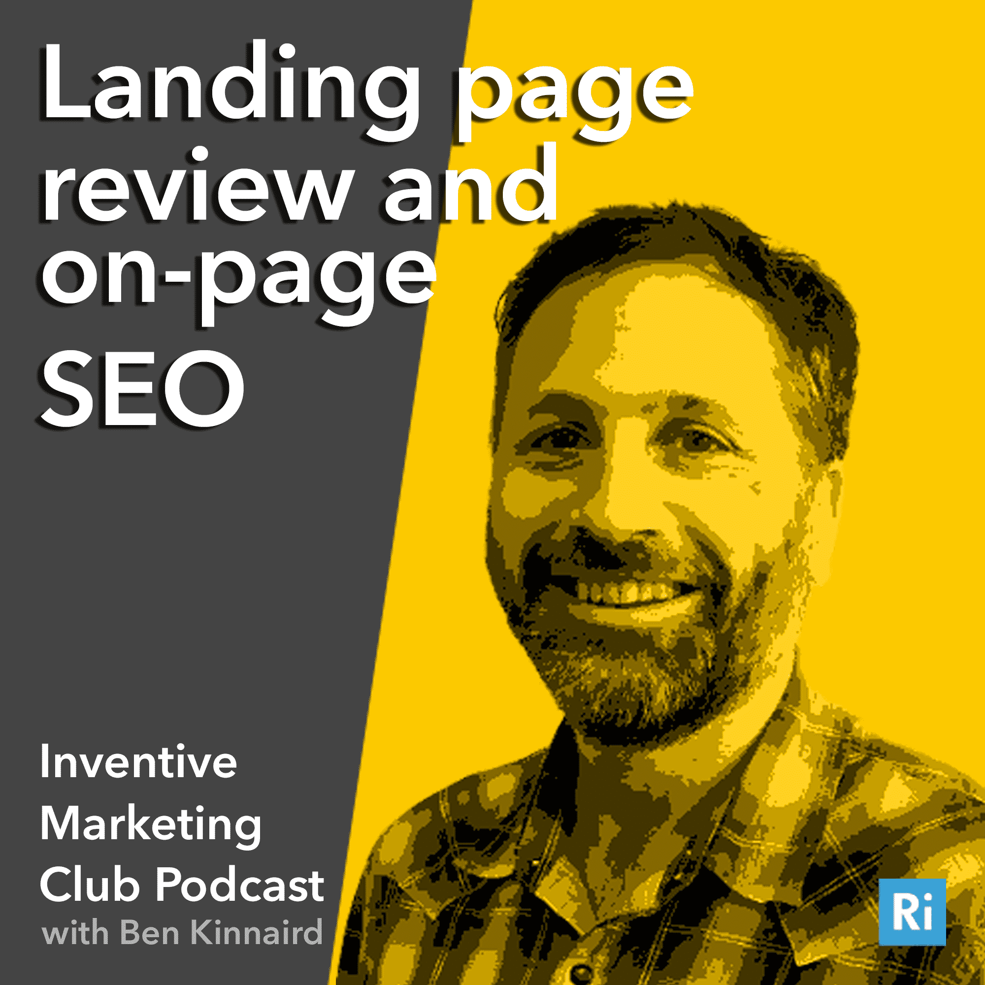 IMC Podcast #3 Landing page review and on-page SEO