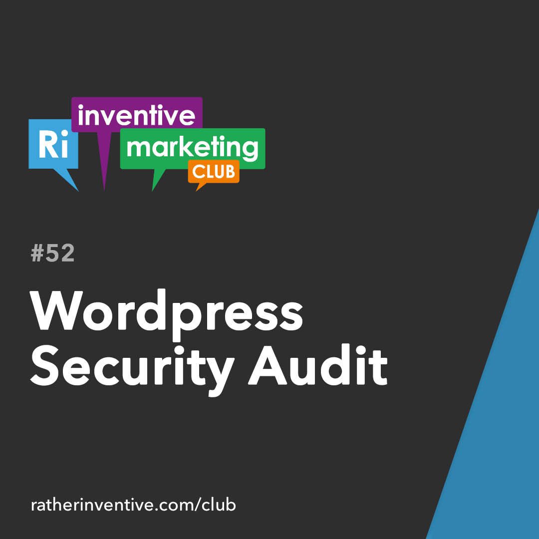 IMC52: WordPress Security Audit
