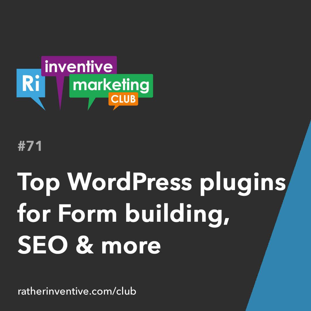 IMC71: Top WordPress plugins for site speed, SEO and more