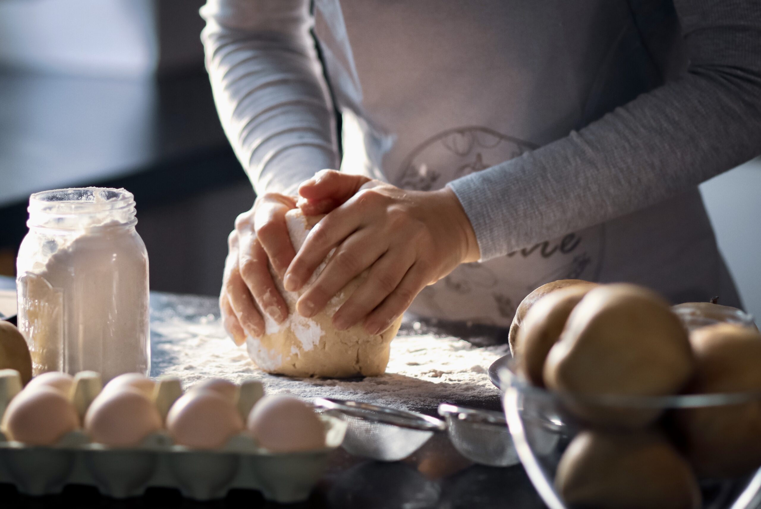 baking at home kitchen preparaing cake young wo 2025 03 09 09 10 16 utc